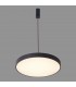 Modern LED Hanging Pendant Black, Warm White 3000K 3600lm - 2