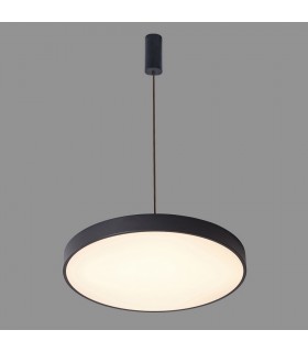 Modern LED Hanging Pendant Black, Warm White 3000K 3600lm - 2