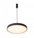 Modern LED Hanging Pendant Black, Warm White 3000K 3600lm - 3