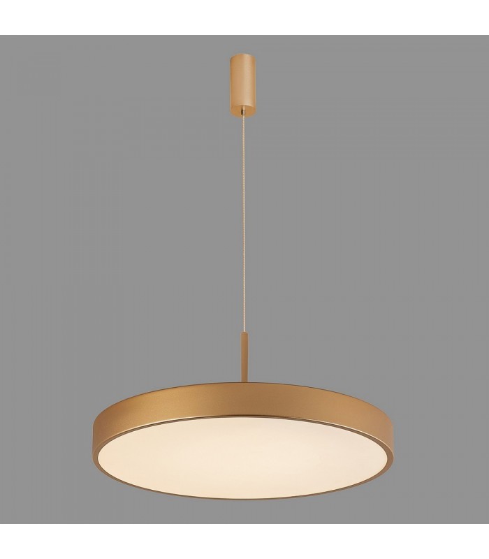 Modern LED Hanging Pendant Golden, Warm White 3000K 3600lm - 4
