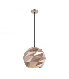 Modern Hanging Pendant Golden 1 Light , E27 - 2
