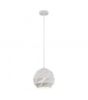 Modern Hanging Pendant White 1 Light , E27 - 2