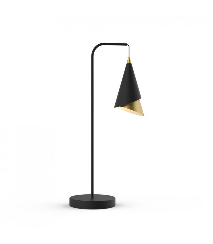 Modern LED Table Lamp Black, Gold, Warm White 3000K 234lm - 1