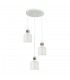 Modern Hanging Pendant White 3 Light , E27 - 1