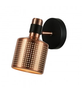 Modern Wall Lamp Copper 1 Light , E27 - 1
