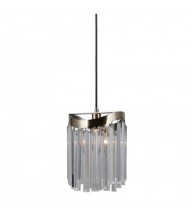 Stylized Hanging Pendant Antique Bronze 1 Light , E14 - 1