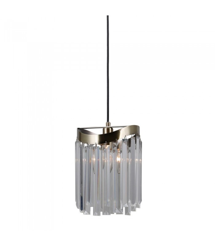Stylized Hanging Pendant Antique Bronze 1 Light , E14 - 1