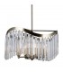 Stylized Hanging Pendant Antique Bronze 6 Light , E14 - 1