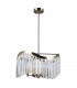 Stylized Hanging Pendant Antique Bronze 6 Light , E14 - 2