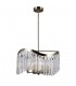 Stylized Hanging Pendant Antique Bronze 6 Light , E14 - 3