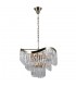 Stylized Hanging Pendant Antique Bronze 8 Light , E14 - 2