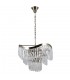 Stylized Hanging Pendant Antique Bronze 8 Light , E14 - 3