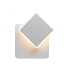 Modern LED Wall Lamp White, Warm White 3000K 260lm - 1