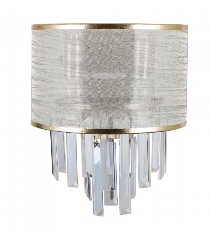Stylized Wall Lamp Ancient Brass 2 Light , E14 - 2