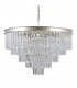 Hanging Pendant Golden Champagne 11 Light  with Crystal Glass Shade, E14 - 1