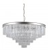 Hanging Pendant Silver 14 Light  with Crystal Glass Shade, E14 - 1