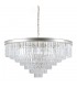 Hanging Pendant Golden Champagne 14 Light  with Crystal Glass Shade, E14 - 1