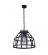 Industrial And Retro Hanging Pendant Antique Silver 1 Light , E27 - 2