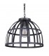Industrial And Retro Hanging Pendant Antique Silver 1 Light , E27 - 1