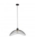 Modern Hanging Pendant Black Matt 1 Light , E27 - 2