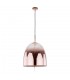 Modern Hanging Pendant Copper 4 Light  with Glass Shade, E14 - 3