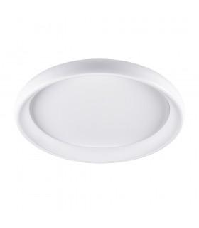 Modern LED Flush Ceiling Light White, Warm White 3000K 2750lm - 1