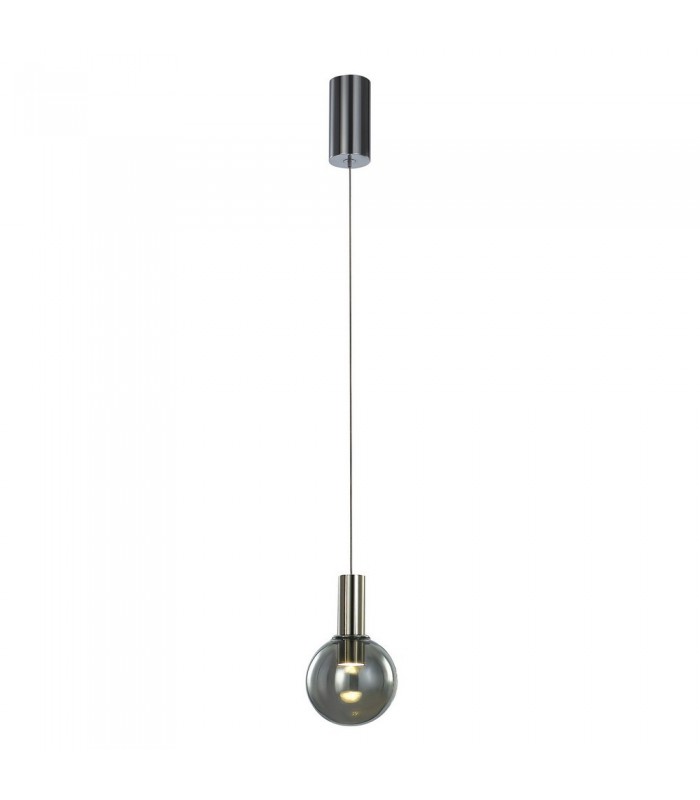 Modern LED Hanging Pendant Chrome, Warm White 3000K 84lm - 1
