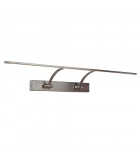 Modern LED Wall Lamp Satin Nickel, Warm White 3000K 945lm - 1