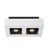 Modern Surface Mounted White, Black 2 Light , GU10 - 1