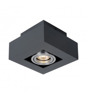 Modern Surface Mounted Black Aluminum 1 Light , GU10 - 1