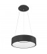 Modern LED Hanging Pendant Black, Warm White 3000K 1760lm - 1