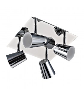 Modern LED Spotlights Chrome, Warm White 3000K 2000lm - 1