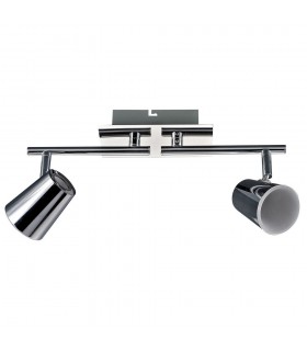 Modern LED Spotlights Chrome, Warm White 3000K 1000lm - 1