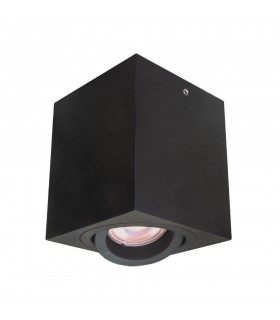 Modern Surface Mounted Black 1 Light , GU10 - 1