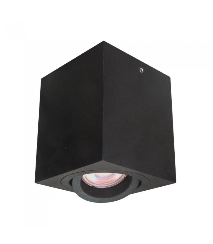 Modern Surface Mounted Black 1 Light , GU10 - 1