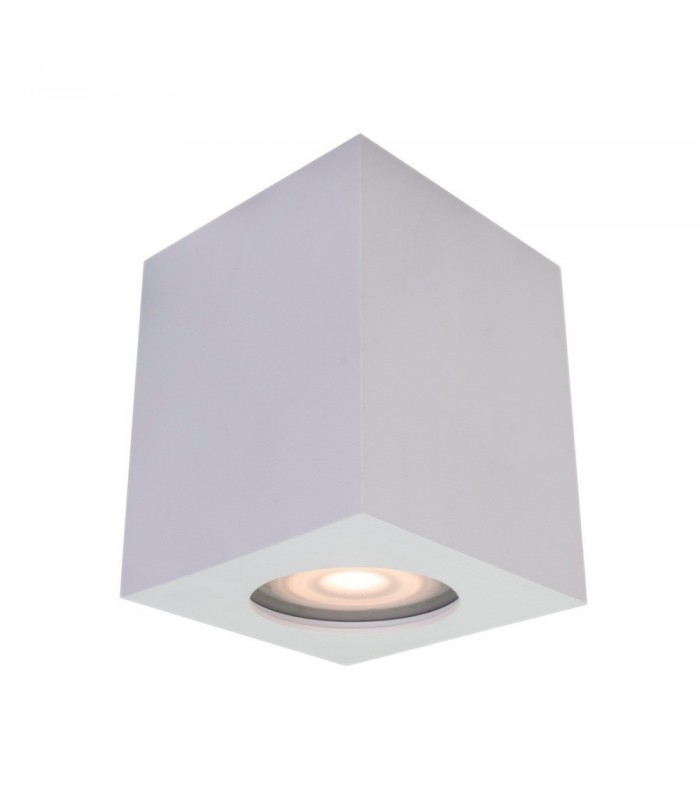 Modern Surface Mounted White 1 Light , GU10, IP44 - 1