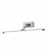 Modern LED Picture Lamp Satin Nickel, Warm White 3000K 560lm - 1