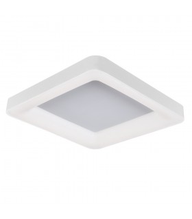 Modern LED Flush Ceiling Light White, Warm White 3000K 2750lm Dimmable - 1
