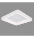 Modern LED Flush Ceiling Light White, Warm White 3000K 2750lm Dimmable - 2