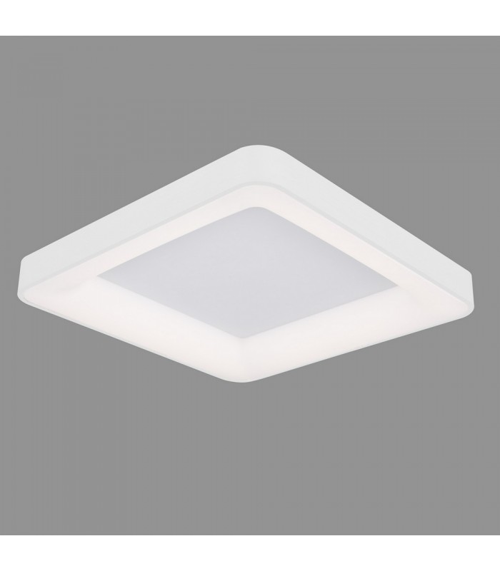 Modern LED Flush Ceiling Light White, Warm White 3000K 2750lm Dimmable - 2
