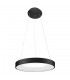 Modern LED Hanging Pendant Black, Warm White 3000K 2200lm - 1