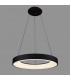 Modern LED Hanging Pendant Black, Warm White 3000K 2200lm - 2