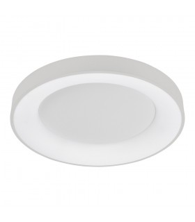 Modern LED Flush Ceiling Light White, Warm White 3000K 2750lm - 1