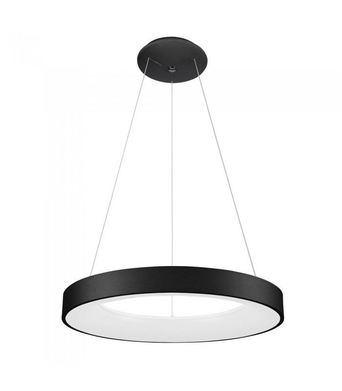 Modern LED Hanging Pendant Black, Warm White 3000K 2750lm - 1