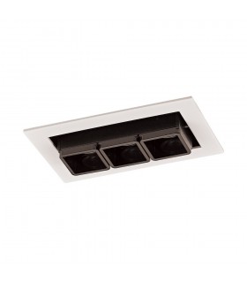 Modern Technical LED Recessed Ceiling White, Black, warm White 3000K 350lm - 1