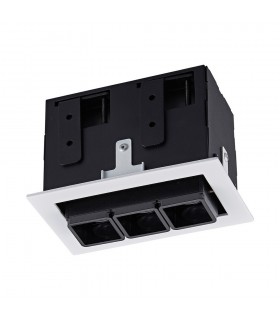 Modern Technical LED Recessed Ceiling White, Black, warm White 3000K 350lm - 2
