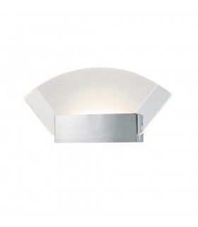 Modern LED Wall Lamp Nickel, Warm White 3000K 420lm - 1