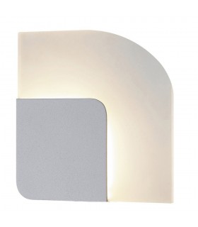 Modern LED Wall Lamp White, Warm White 3000K 252lm - 1