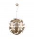 Modern Hanging Pendant White, Golden 6 Light , E14 - 2