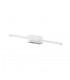 Modern LED Wall Lamp White, Warm White 3000K 700lm - 1